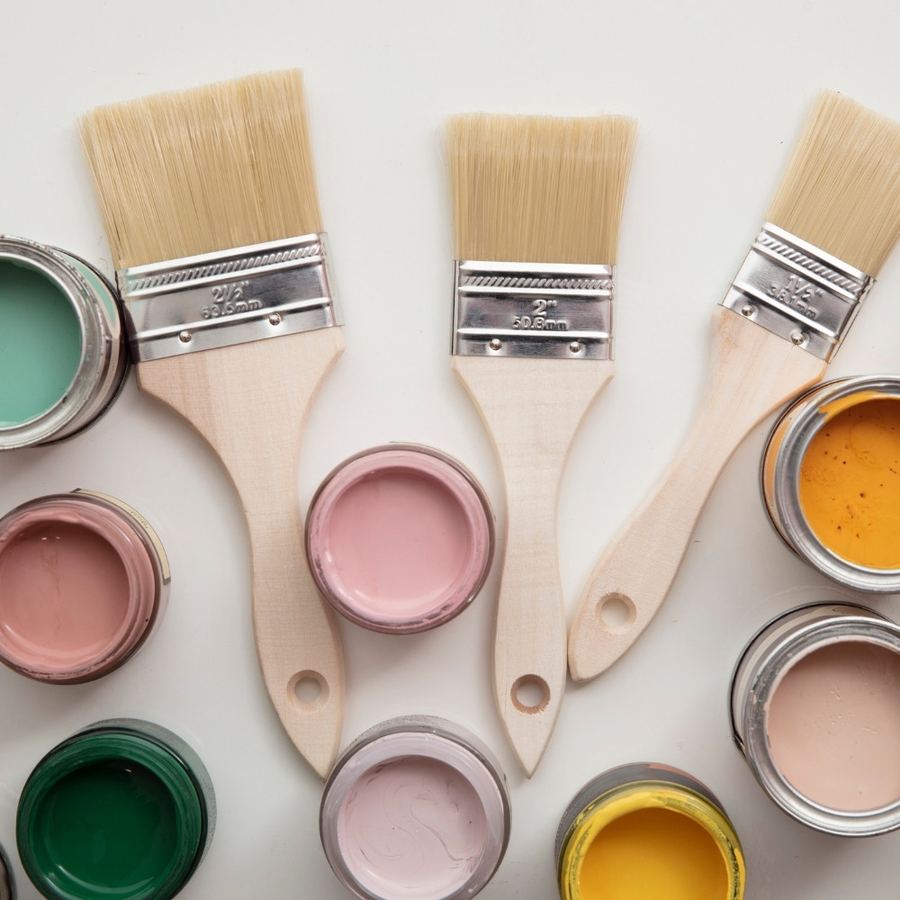 Wood painting and polishing work 11